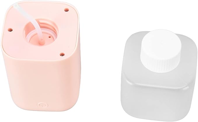 Essential Oil Diffuser Aromatherapy Humidifier 150ml, Automatic Fine Mist, Quiet Operation - Microporous Atomization Technology, Four Speed Modes, Ideal for Bedroom and Home (Pink)
