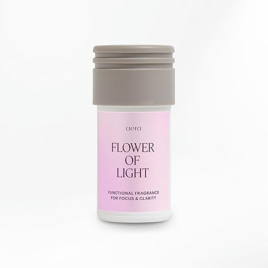 AERA Mini Flower of Light Mini Smart Home Fragrance Scent Refill – Jasmine, Iris & Tonka Bean Aromatherapy Capsule – Functional Fragrance for Focus & Mental Clarity – Works Mini Diffuser