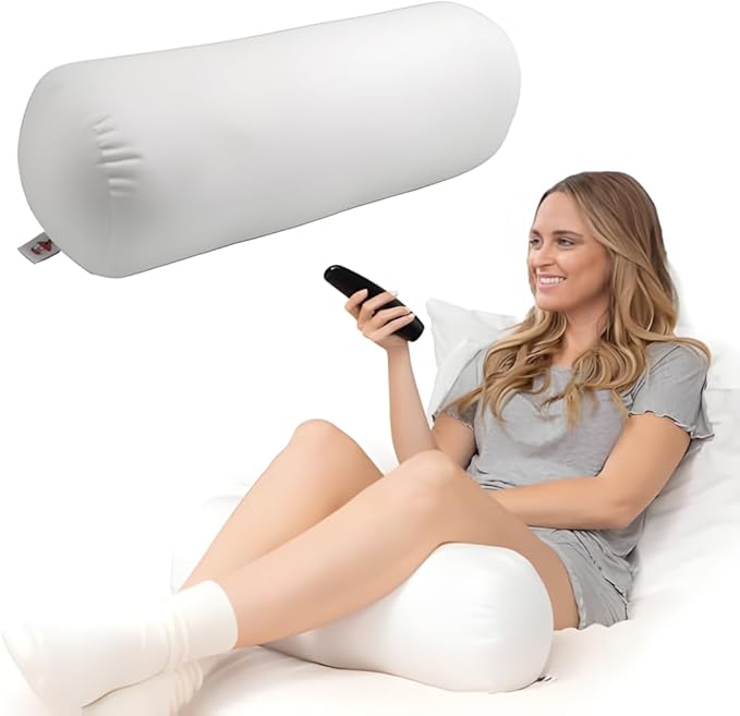 Core Products Jackson Roll Orthopedic Bolster Pillow - Neck, Back, Leg, Knee & Arm Support – Cervical & Lumbar Roll for Pain Relief, Spinal Alignment & Travel Comfort for Bed or Chair