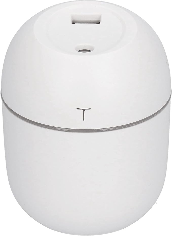 Zerodis Aromatherapy Diffuser Diffusers Diffuser with LED Night Light Quiet Operating USB Rechargeable Cool Mist Humidifier Lightweight for Living Room Outdoor Aromatherapy (White)