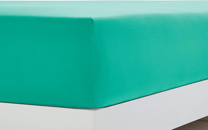 Clara Clark Bed Sheets, Premier 1800 Series 4 Piece Bed Sheet Set, Deep Pocket, Wrinkle, Fade, Stain Resistant, Luxury Soft Bedding Sheets & Pillowcases, Twin-XL, Mint Green
