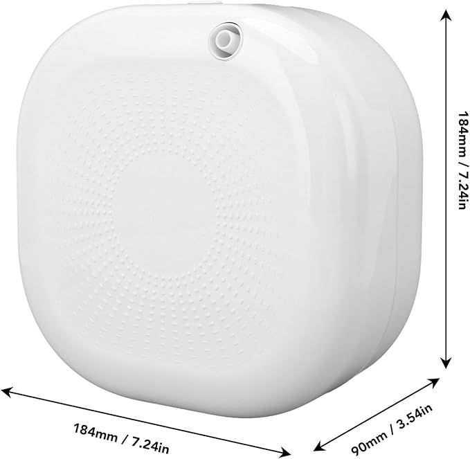 Fafeicy Scent Air Machine, 500ml Bluetooth WiFi APP Control Quiet Scent Diffuser with Timer, for Home Commercial Use (US Plug 100-240V)