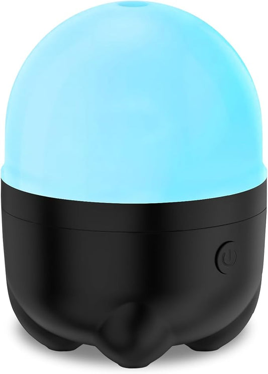 Battery Operated Cordless Essential Oils Diffuser, 150ml Portable Rechargeable Color Changing Aroma Diffuser, Wireless Oil Diffuser for Home Aromatherapy Camping Travel