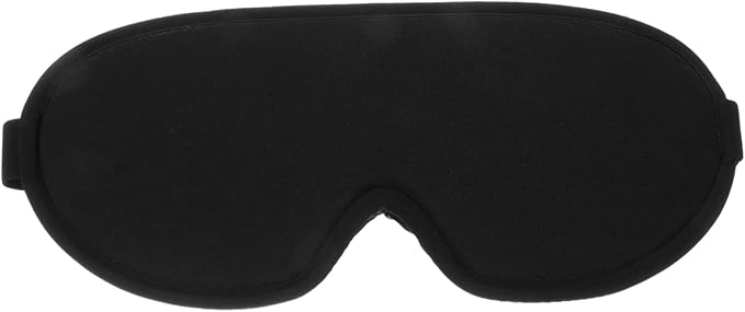 Eye Mask Comfortable Design for Total Light Blockage Adjustable and Breathable Night Eyeshade for Travel Office and Napping for Light Sensitivity