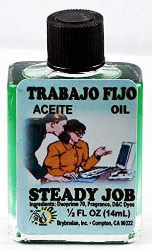 3 PIECES BRYBRADAN STEADY JOB OIL/TRABAJO FIJO ACEITE -1/2 FL OZ 14.7ML