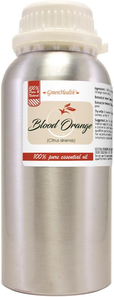 Blood Orange Essential Oil - 16 fl oz - Aluminum Bottle - GreenHealth