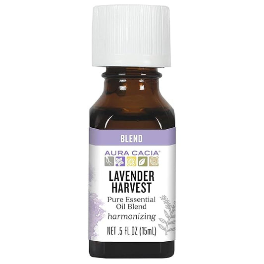 Aura Cacia - Lavender Harvest Pure Essential Oil Blend | 0.5 fl. oz.