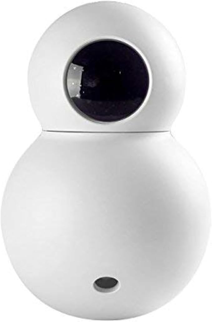 ZAQ Sky Aroma Essential Oil Kids Diffuser LiteMist Ultrasonic Aromatherapy Humidifier - 120 ML Warm Light (White)