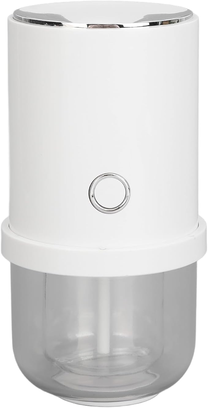 Smart Diffuser Essential Oil Mist Sprayer with Induction Night Light 55ml Capacity for Home Hotel Office White