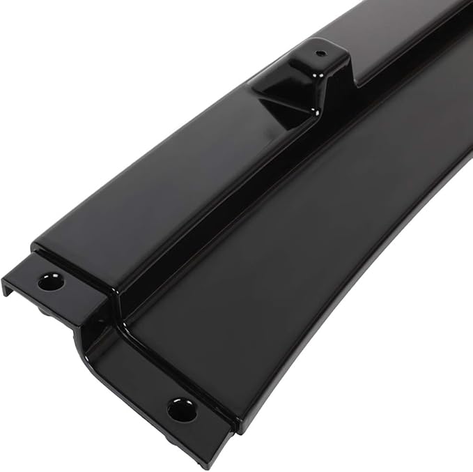 SCITOO Front Lip Spoiler Fits for 2017-2018 for Hyundai Elantra Glossy Black Front Bumper Lip