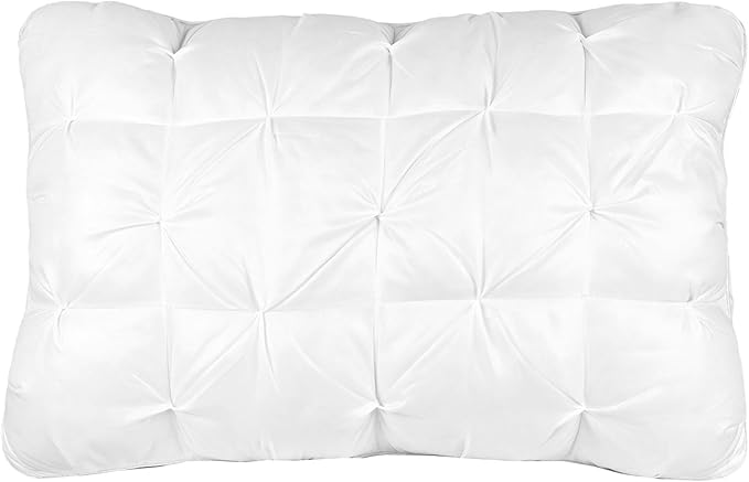 WESLEEPER Pillows Queen Size Set of 1 Pillow for Sleeping Christmas Pillows Hotel Pillows 20x30 -Inches Deep Sleep Neck Support Suitable for Supine, Prone, or Side-Lying Sleeping Positions