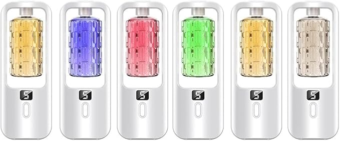 Rechargeable Aromatherapy Diffuser with Humidifier, 50ML Capacity, Silent Motor and 5 Mist Modes, Designed for Home, Bathroom, and Travel Environments (A)