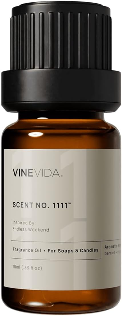 VINEVIDA [0.33oz] Endless Weekend Fragrance Oil for Candle Making and Soap Making - Premium Candle Scents for Soy Candles