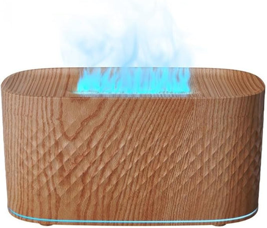 160ml Essential Oil Diffuser with Auto Shut Off and 7 Color Night Lights, Provides Continuous and Intermittent Spray Modes for Home and Office