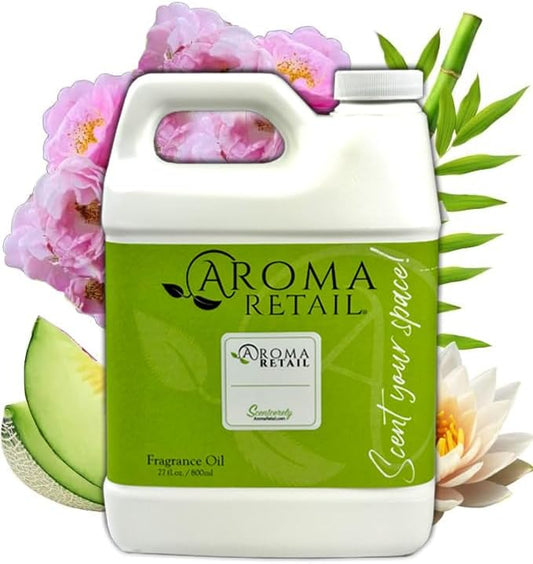 Aroma Retail Fragrance Oil Refill for Scent Machine Aroma Diffuser (27 fl oz, Green Bamboo)