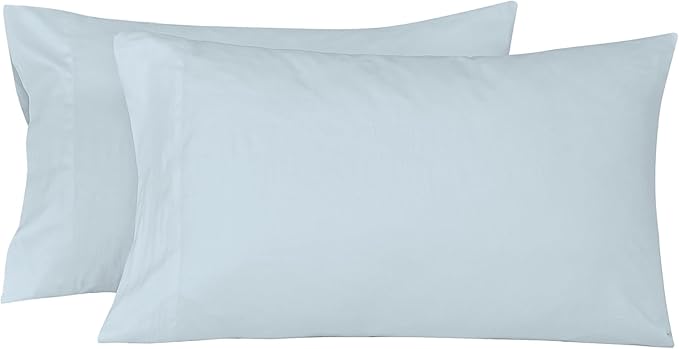 ROYALE LINENS Bamboo Viscose King Sheet Set - Cooling Bed Sheet Set - 1 Fitted, 1 Flat & 2 Pillowcase - Fits Up to 16" - Organic Viscose Derived from Bamboo - Bedding Sheet Set (King, Ballad Blue)