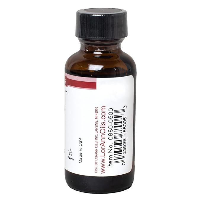 LorAnn Oils Super Strength Flavoring - Used For Candy Making, Flavoring Extracts, Baking, Hard Candy, and Flavor Oils - Bold, Natural Flavors 4X Stronger Than Extracts - Black Cherry, 1 fl oz