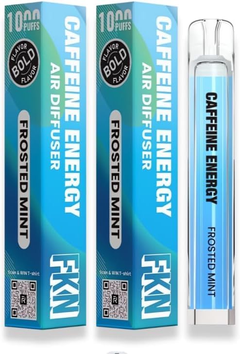 Diffuser Craving Relief Inhaler – Frosted Mint (2-Pack) | Quit Smoking Aid | Nicotine & Tobacco-Free | Non-Electric, Portable & Discreet | Cool, Crisp & Refreshing Flavor