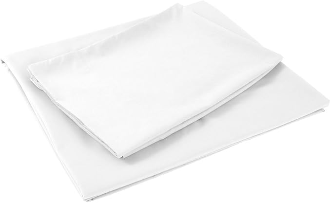 Sfoothome Queen Sheets Set - White Hotel Luxury 4-Piece Bed Set, Extra Deep Pocket, 1800 Series Bedding Set, Sheet & Pillow Case Set (Queen, White)
