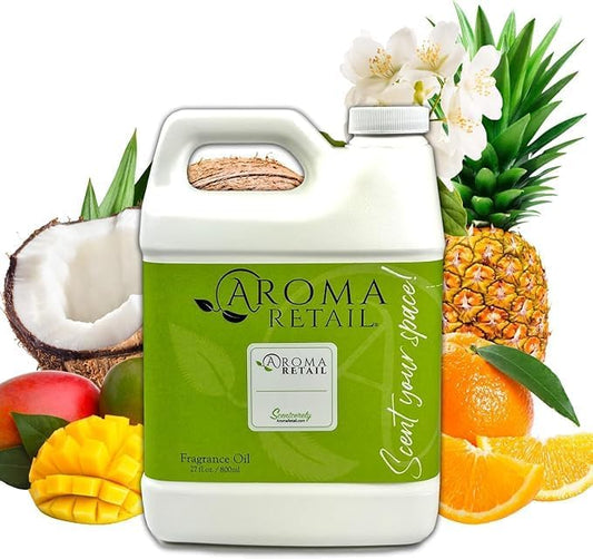 Aroma Retail Fragrance Oil Refill for Scent Machine Aroma Diffuser (27 fl oz, Tropical Coco Mango)