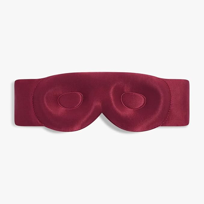 Dore & Rose — Mulberry Silk Sleep Mask for Women & Men, 3D Contour Blackout with cups, Pure Silk Eye Masks for Sleep, Travel Night - Eye Cover, Sleeping Mask, Sleepmask, Eyemask, Pods, Lash Extensions