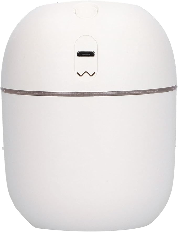 Zerodis Aromatherapy Diffuser Diffusers Diffuser with LED Night Light Quiet Operating USB Rechargeable Cool Mist Humidifier Lightweight for Living Room Outdoor Aromatherapy (White)
