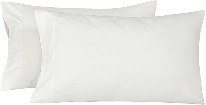 ROYALE LINENS Bamboo Viscose Queen Sheet Set - Cooling Bed Sheet Set - 1 Fitted, 1 Flat & 2 Pillowcase - Fits Up to 16" - Organic Viscose Derived from Bamboo - Bedding Sheet Set (Queen, Bright White)