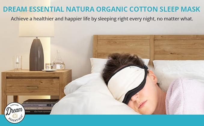 Dream Essentials® Natura Organic Sleep Mask (Cinnamon Frost)