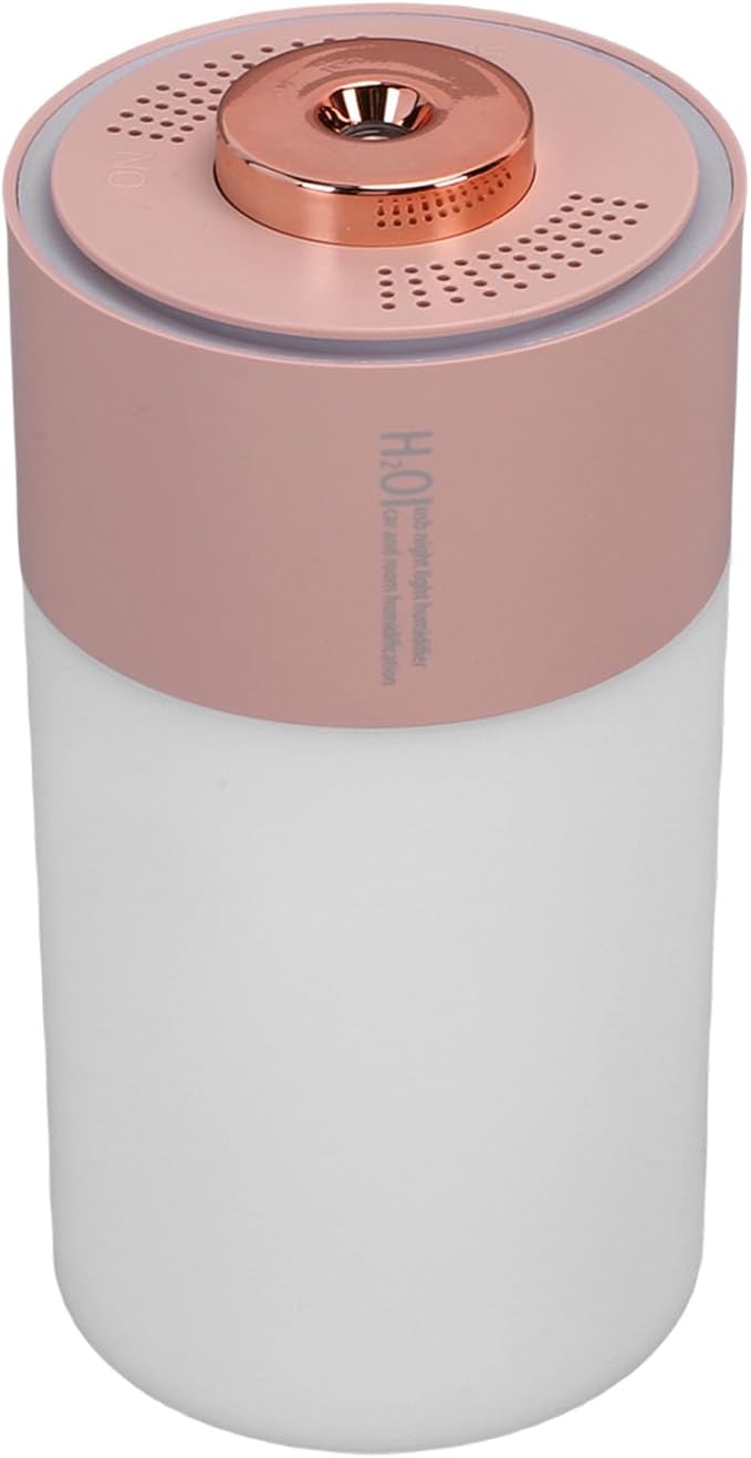 ASHATA 300ML Essential Oil Diffuser, Quiet Aromatherapy Diffuser Scent Humidifier with Ambient Light and Timer, for Room Bedrooms Office Home (Pink)