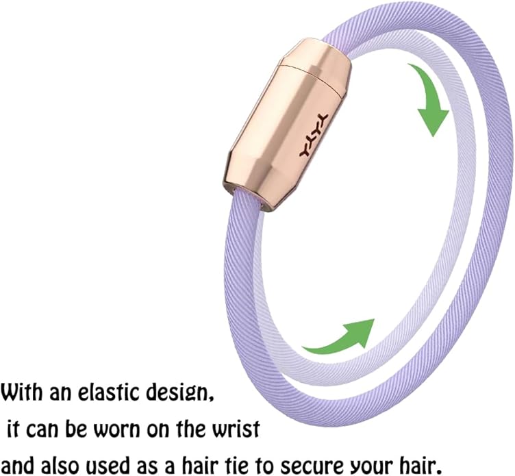 Essential Oil Diffuser Bracelet or Aromatherapy Hair tie,Wristband Diffusing Bracelet Mother's Day Birthday Christma holistic gifts for women (Multi-color Styles)