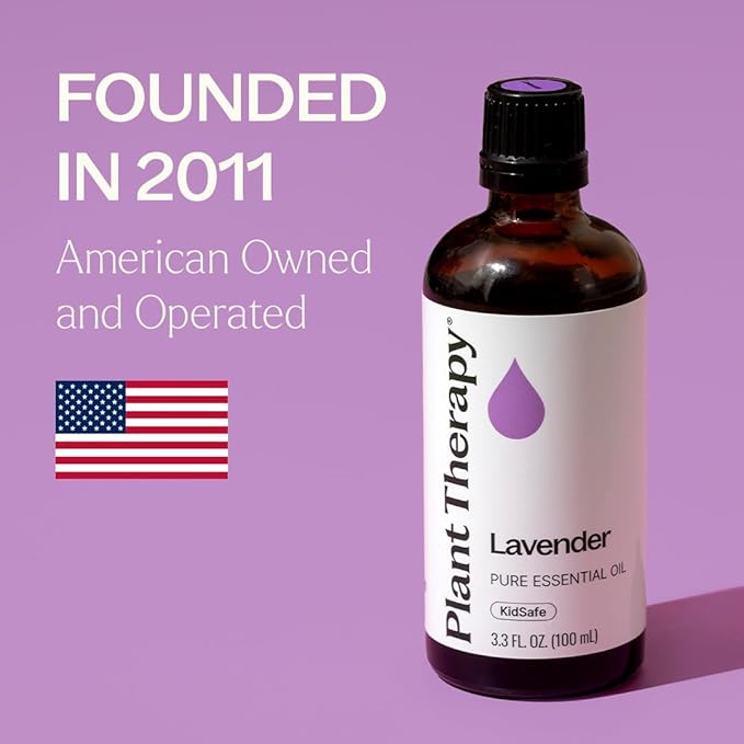 Plant Therapy Lavender Essential Oil 100% Pure, Undiluted, Natural Aromatherapy 30 mL (1 oz)