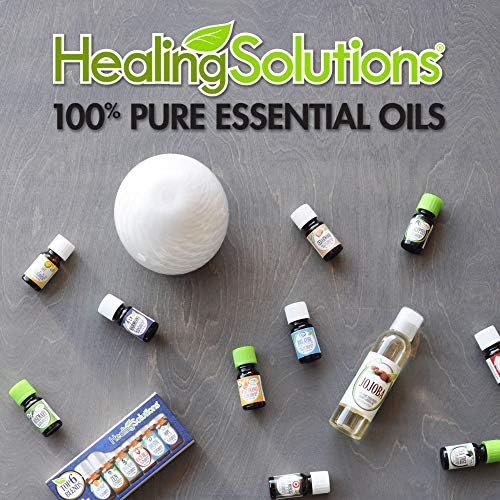 Healing Solutions 1 oz Pine Essential Oil – Organic, Pure, Undiluted – 30ml – Pine Essential Oils for Diffuser