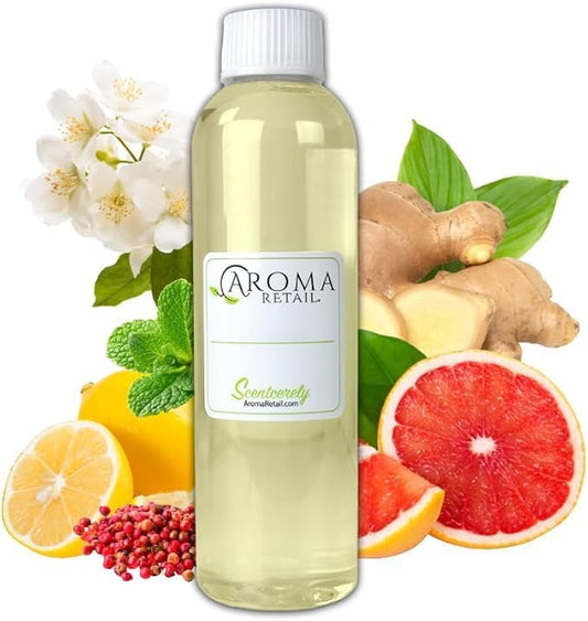 Aroma Retail Fragrance Oil Refill for Scent Machine Aroma Diffuser (4 fl oz, Lemon Ginger)