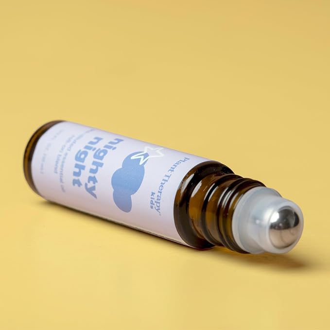 Plant Therapy Kids Nighty Night Essential Oil Blend for Sleep, 10 mL (1/3 oz), Pre-Diluted Roll-On for Convenience, Support a Restful Night's Sleep