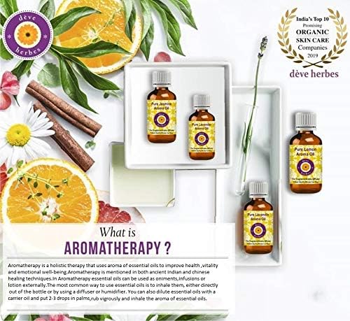Deve Herbes Pure Cinnamon Essential Oil (Cinnamomum zeylanicum) Steam Distilled 100ml (3.38 oz)