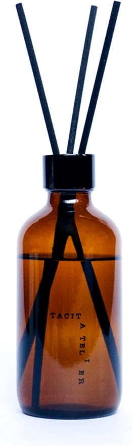 Aroma Reed Diffuser 6.7 Fl.oz Delicate Scent for Home Decor and Air Freshening Reed Scented Diffuser Home Decor Air Freshener for Bathroom Living Room Office (Pure Aroma Realm)