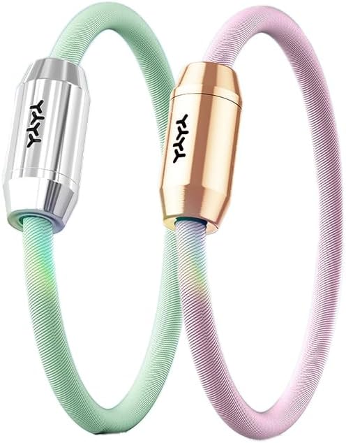 Essential Oil Diffuser Bracelet or Aromatherapy Hair tie,Wristband Diffusing Bracelet Mother's Day Birthday Christma holistic gifts for women (Multi-color Styles)