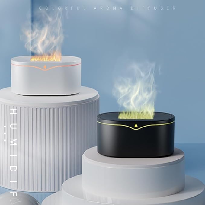 USB Aroma Diffuser Featuring Quiet Operation, Adjustable Mist Output, Ambient Night Light, And Automatic Power Off For Safe Use(black)