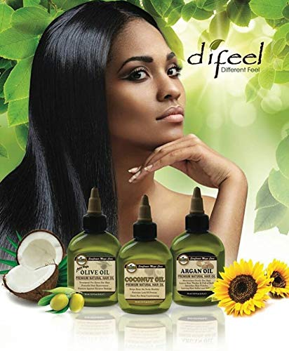 Difeel Premium Natural Hair Oil - Jojoba Oil 2.5 ounce