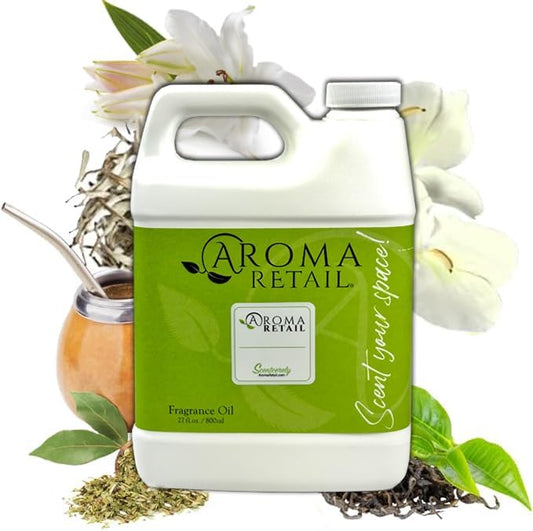 Aroma Retail Fragrance Oil Refill for Scent Machine Aroma Diffuser (27 fl oz, Fresh White Tea)