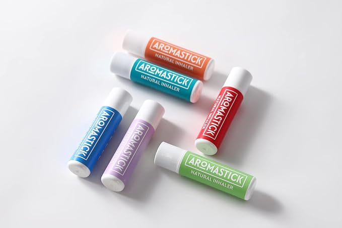 Aromatherapy Nasal Inhaler [Swiss Made] Organic Essential Oils Set Diffuser [ Portable Aromatherapy Stick] (1 Stick, Focus) (3 Count (Pack of 1), 3pcs Stress Relieving Pack (Relax, Balance, Calm))
