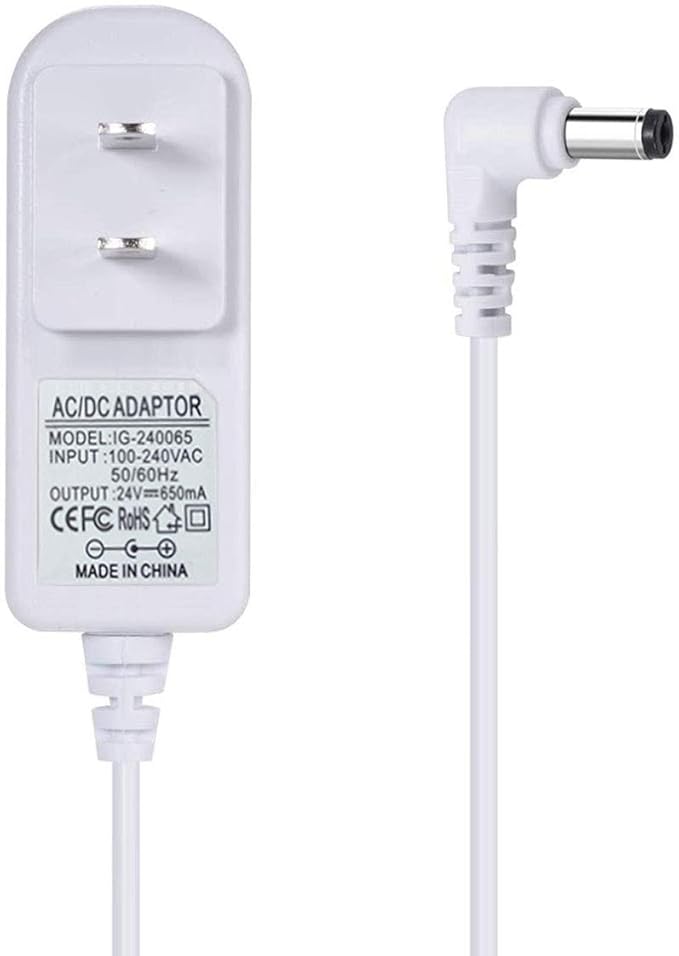24V Diffuser Power Cord Compatible for InnoGear,URPOWER,ASAKUKI,Pure Daily Care Aromatherapy Diffusers 150ml 200ml 300ml 400ml 500ml Essential Oil Humidifiers Replacement Adapter