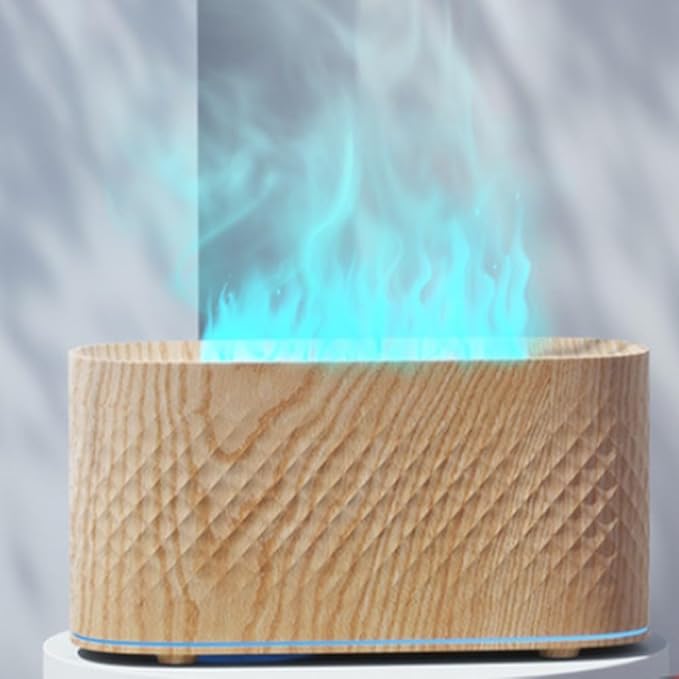 160ml Essential Oil Diffuser with Auto Shut Off and 7 Color Night Lights, Provides Continuous and Intermittent Spray Modes for Home and Office