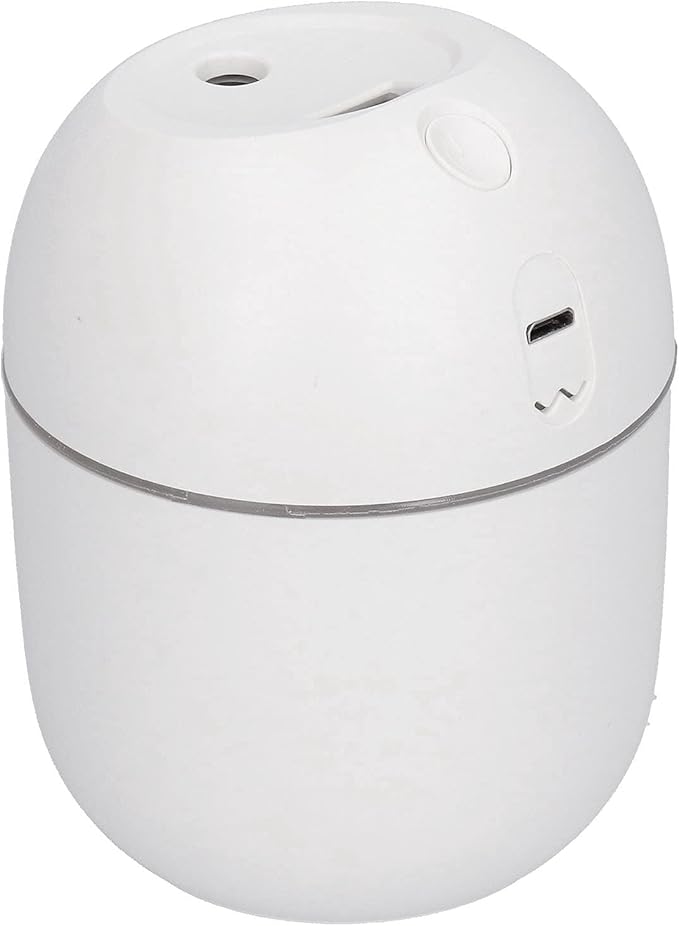 Zerodis Aromatherapy Diffuser Diffusers Diffuser with LED Night Light Quiet Operating USB Rechargeable Cool Mist Humidifier Lightweight for Living Room Outdoor Aromatherapy (White)