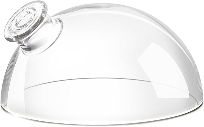 Essential Oil Diffuser Glass Dome,The Diameter is 4.75 Inches, 2.1Inches High,Not Fit for All The Diffuser，Please Choose Carefully