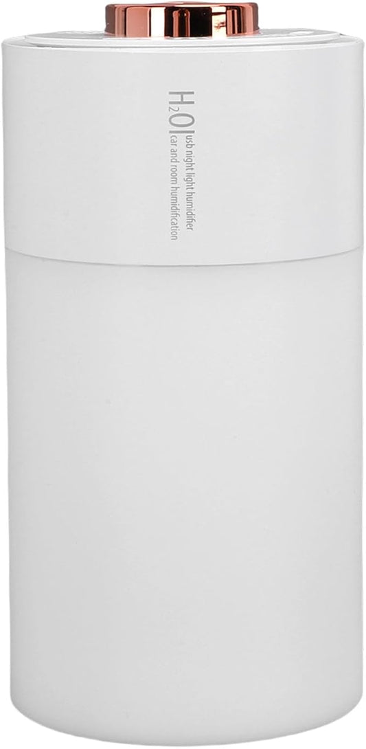 ASHATA 300ML Essential Oil Diffuser, Quiet Aromatherapy Diffuser Scent Humidifier with Ambient Light and Timer, for Room Bedrooms Office Home (White)