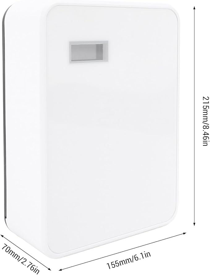 Waterless Aromatherapy Diffuser, Low Noise Smart Scent Air Machine, 5 Modes Essential Oil Diffuser Fragrance Machine, 150ml Capacity, for for Home, Hotel, Office, Spa (US Plug)