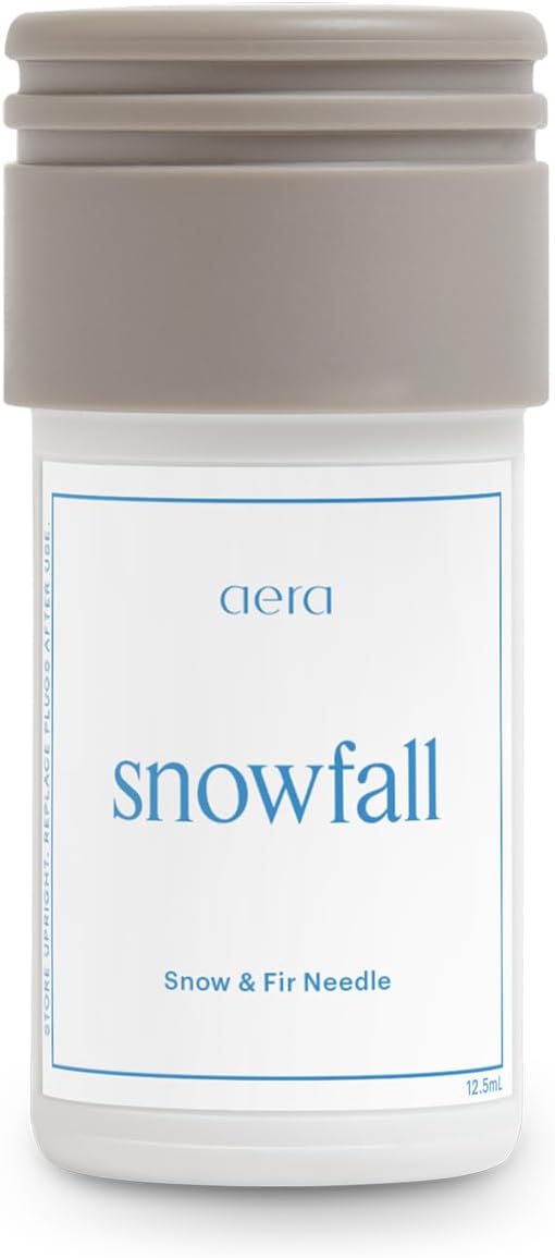 Aera Mini Snowfall – Smart Home Scent Refill – Crisp Winter and Pine Fragrance – Lasts Up to 3 Months – Works with The Aera Mini Diffuser