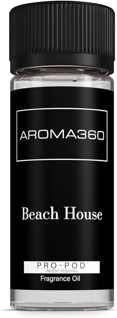 Aroma360 | Beach House Pro-Pod Oil Blend | Luxury Hotel Inspired Diffuser Scent | Aromatherapy Scent Diffuser Oil | Coconut, Vanilla and Clove 1.7 fl oz, 50 mL