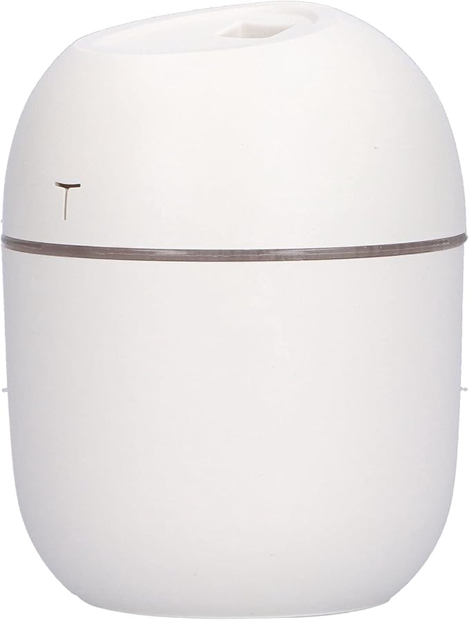 Zerodis Aromatherapy Diffuser Diffusers Diffuser with LED Night Light Quiet Operating USB Rechargeable Cool Mist Humidifier Lightweight for Living Room Outdoor Aromatherapy (White)